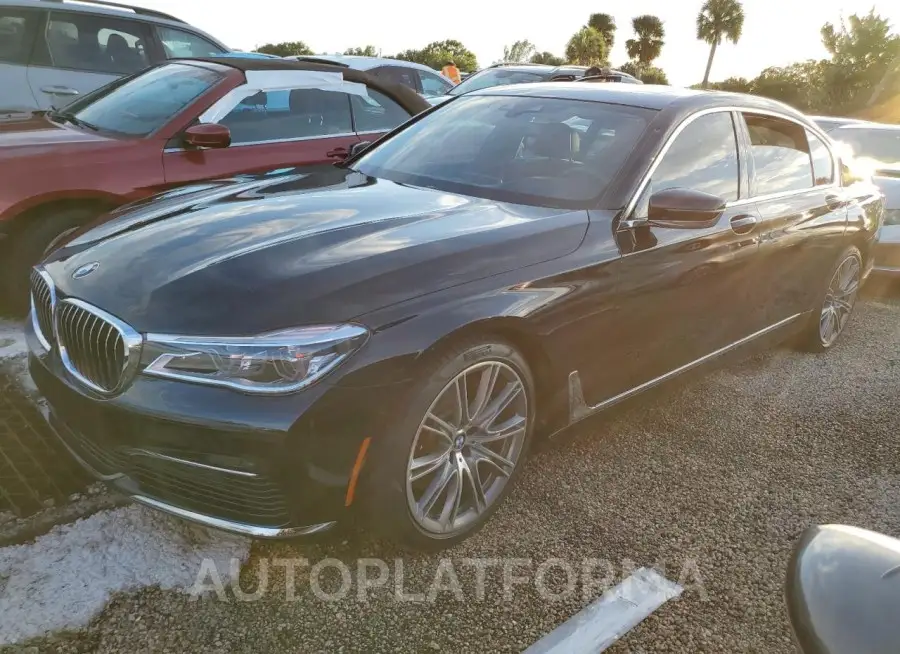 BMW 750 I 2019 vin WBA7F0C58KGM25803 from auto auction Copart