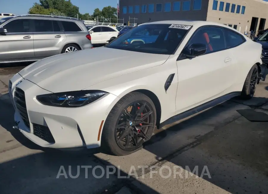 BMW M4 COMPETI 2024 vin WBS43AZ05RCP90210 from auto auction Copart