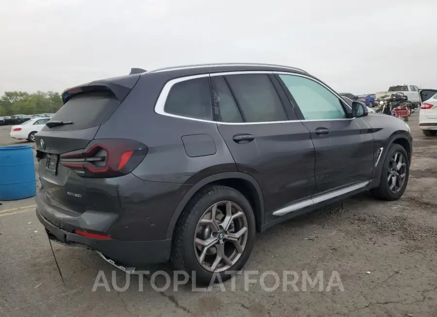 BMW X3 XDRIVE3 2022 vin WBX57DP05NN172715 from auto auction Copart