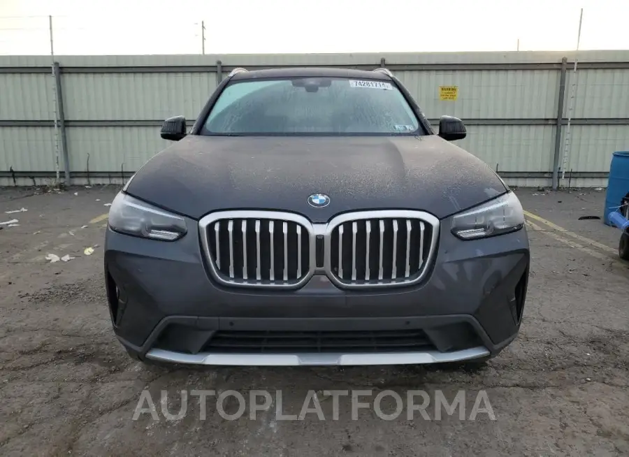 BMW X3 XDRIVE3 2022 vin WBX57DP05NN172715 from auto auction Copart