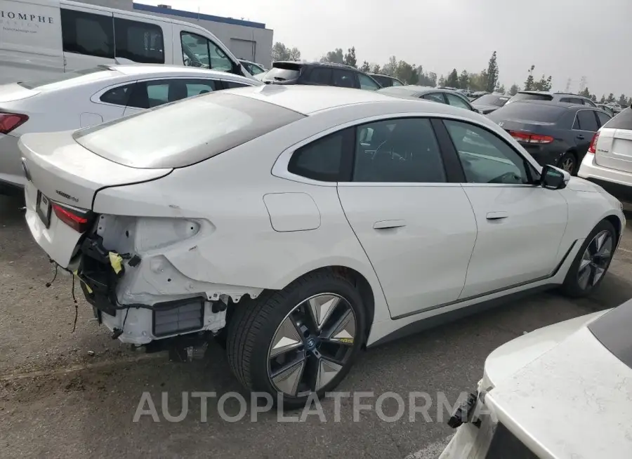 BMW I4 EDRIVE 2024 vin WBY73AW01RFS32215 from auto auction Copart