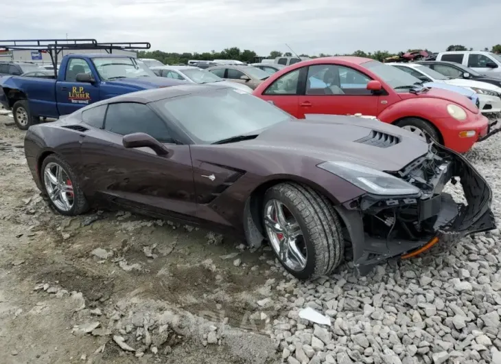 CHEVROLET CORVETTE S 2017 vin 1G1YB2D78H5110592 from auto auction Copart