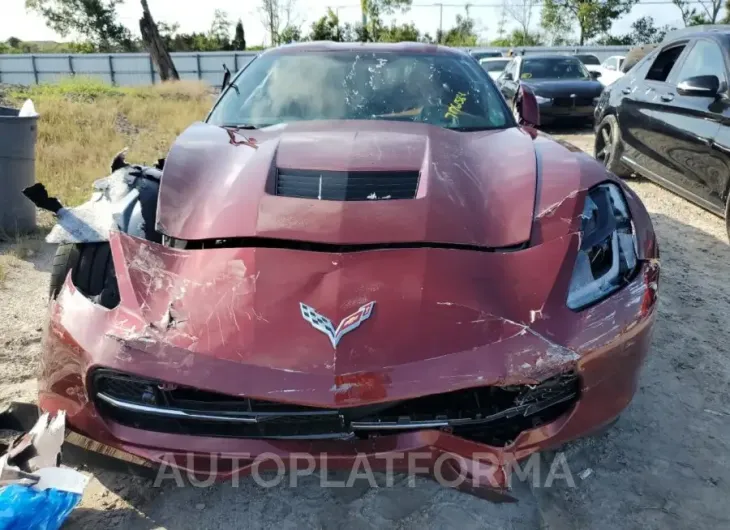 CHEVROLET CORVETTE S 2019 vin 1G1YF2D70K5103549 from auto auction Copart