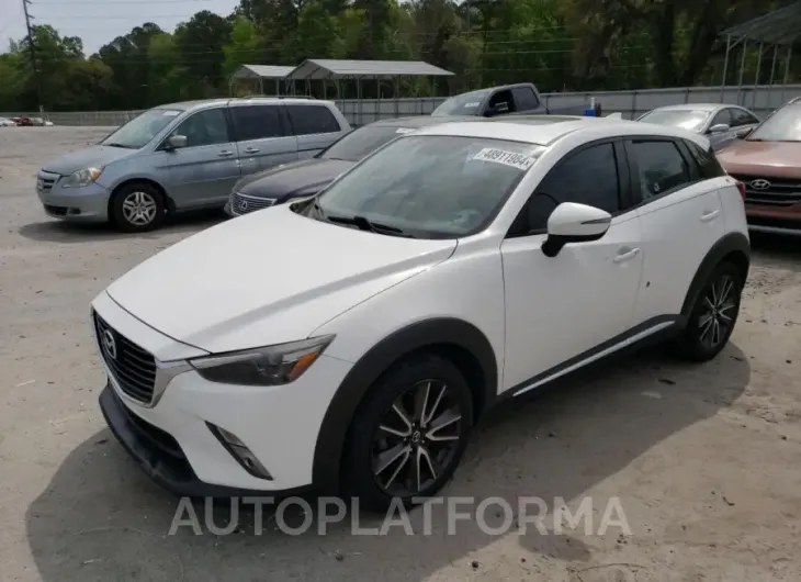 MAZDA CX-3 GRAND 2016 vin JM1DKDD76G0128182 from auto auction Copart