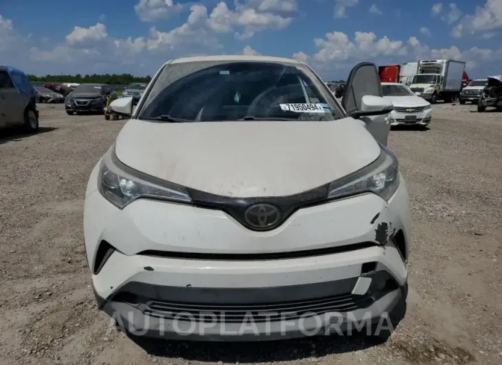 TOYOTA C-HR XLE 2018 vin NMTKHMBX2JR050057 from auto auction Copart