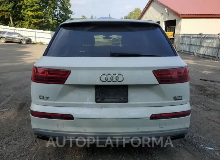 AUDI Q7 PREMIUM 2018 vin WA1LAAF76JD014588 from auto auction Copart