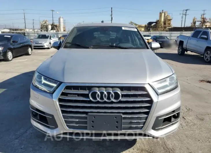 AUDI Q7 PREMIUM 2017 vin WA1LAAF79HD010917 from auto auction Copart