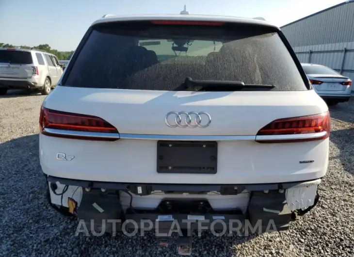 AUDI Q7 PRESTIG 2022 vin WA1VXBF78ND009699 from auto auction Copart