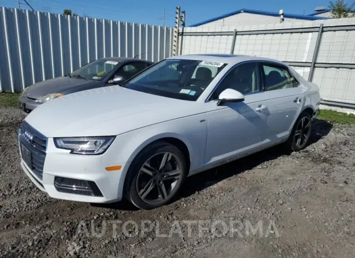 AUDI A4 PREMIUM 2017 vin WAUENAF49HN037406 from auto auction Copart