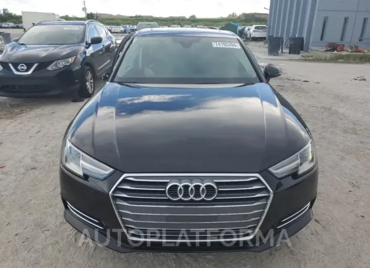 AUDI A4 PREMIUM 2017 vin WAUGNAF46HN008471 from auto auction Copart