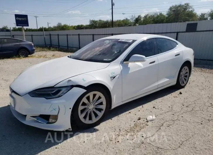 TESLA MODEL S 2016 vin 5YJSA1E25GF166662 from auto auction Copart