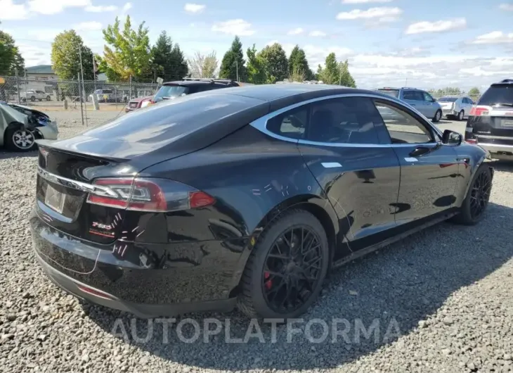 TESLA MODEL S 2015 vin 5YJSA1E40FF106806 from auto auction Copart