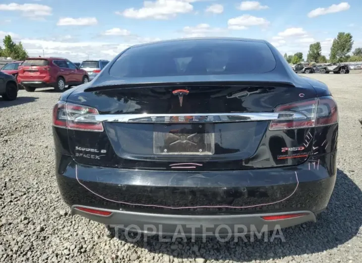 TESLA MODEL S 2015 vin 5YJSA1E40FF106806 from auto auction Copart