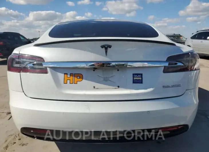 TESLA MODEL S 2020 vin 5YJSA1E4XLF381224 from auto auction Copart