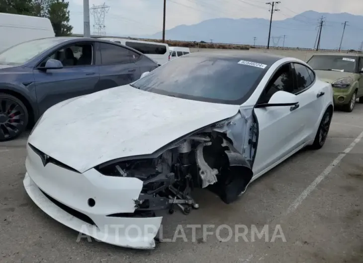 TESLA MODEL S 2022 vin 5YJSA1E65NF482658 from auto auction Copart