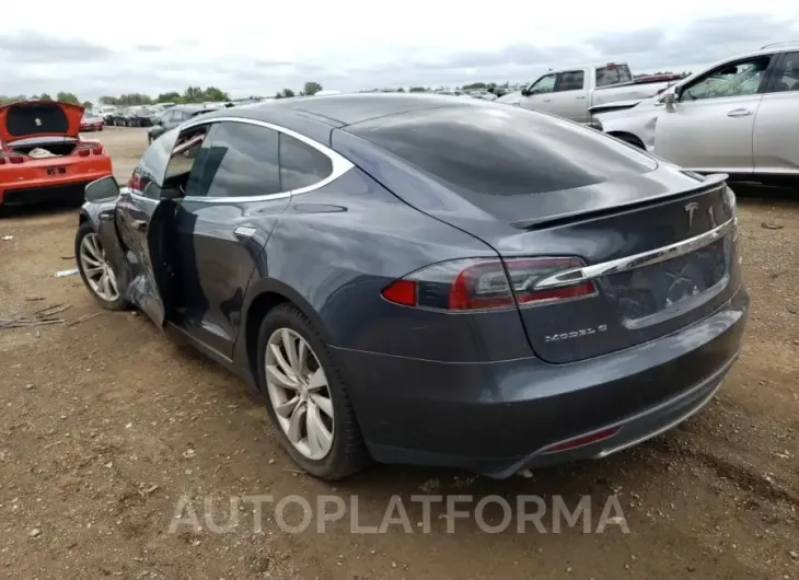 TESLA MODEL S 70 2015 vin 5YJSA1S27FF091725 from auto auction Copart