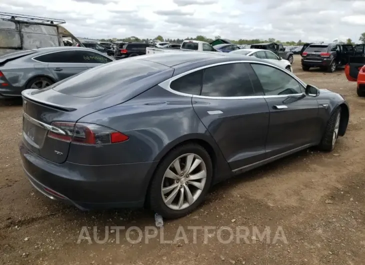 TESLA MODEL S 70 2015 vin 5YJSA1S27FF091725 from auto auction Copart