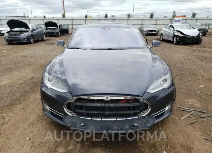 TESLA MODEL S 70 2015 vin 5YJSA1S27FF091725 from auto auction Copart