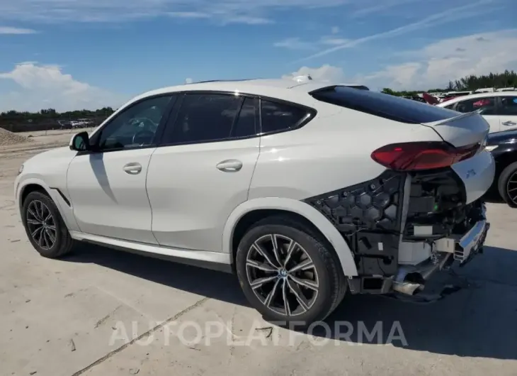 BMW X6 XDRIVE4 2024 vin 5UX33EX03R9U92540 from auto auction Copart