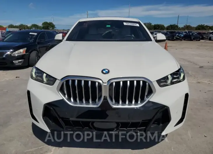 BMW X6 XDRIVE4 2024 vin 5UX33EX03R9U92540 from auto auction Copart