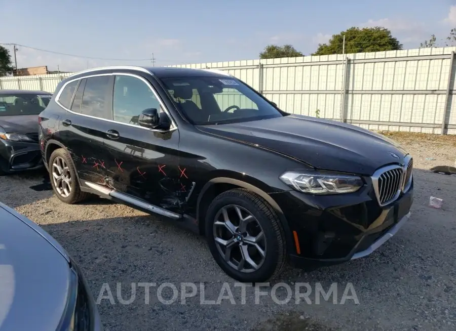 BMW X3 SDRIVE3 2023 vin 5UX43DP08P9R84038 from auto auction Copart