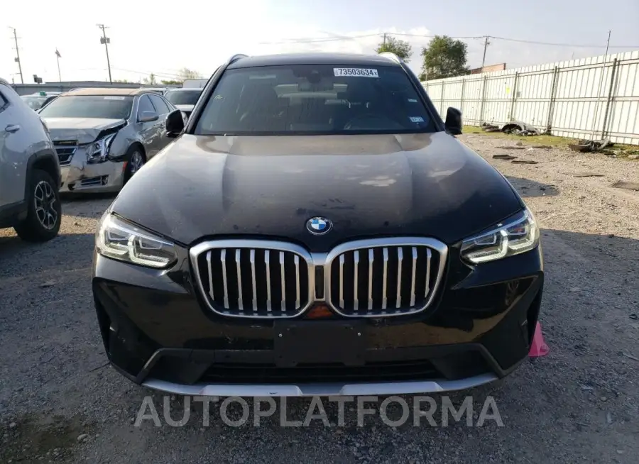 BMW X3 SDRIVE3 2023 vin 5UX43DP08P9R84038 from auto auction Copart