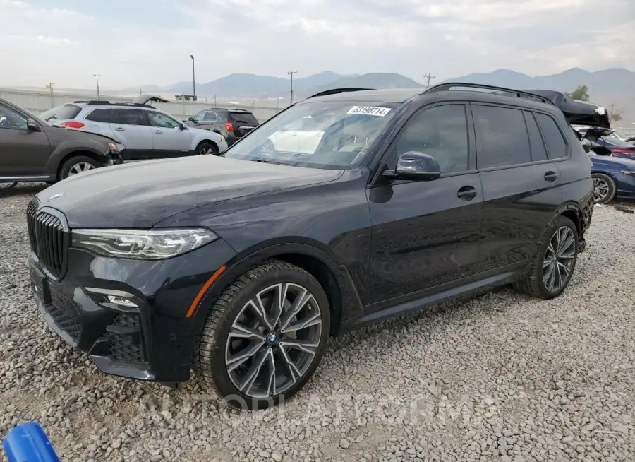 BMW X7 XDRIVE4 2020 vin 5UXCW2C08L9C37677 from auto auction Copart