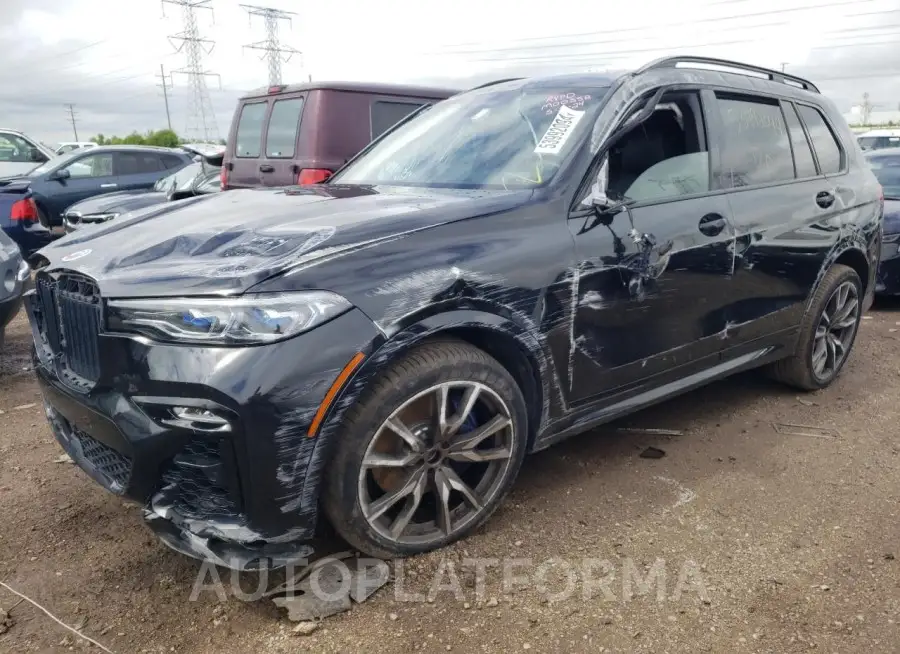 BMW X7 M50I 2022 vin 5UXCX6C09N9M00552 from auto auction Copart