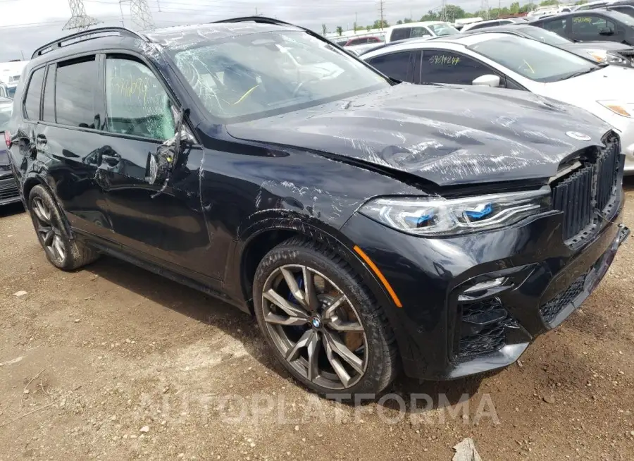 BMW X7 M50I 2022 vin 5UXCX6C09N9M00552 from auto auction Copart