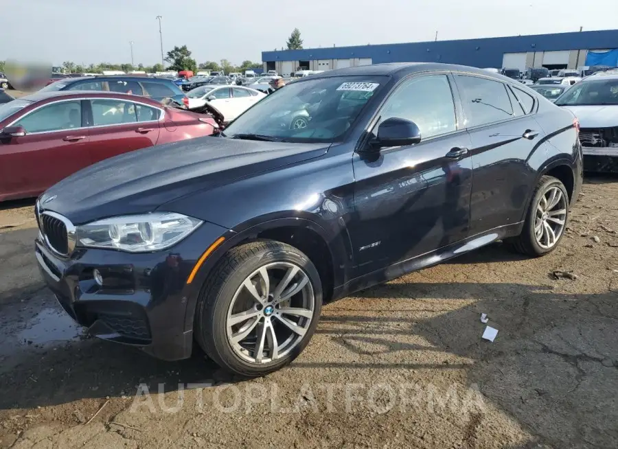 BMW X6 XDRIVE3 2018 vin 5UXKU2C50J0Z61259 from auto auction Copart