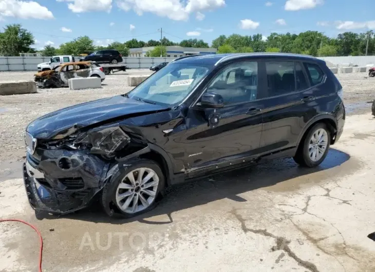 BMW X3 2017 vin 5UXWX9C33H0T25428 from auto auction Copart