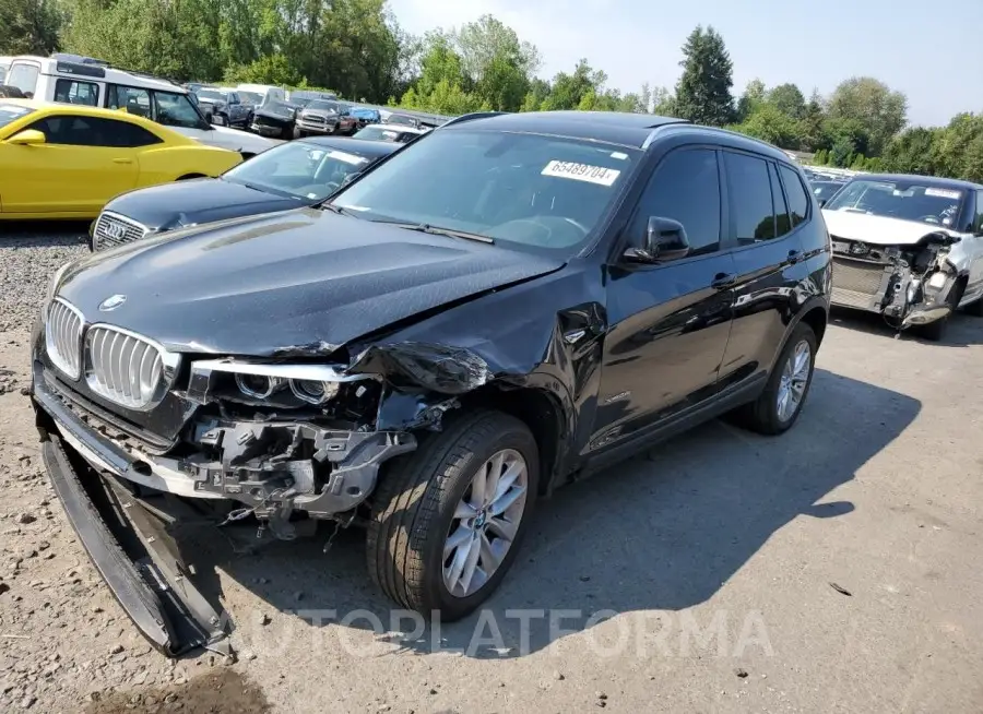 BMW X3 XDRIVE2 2016 vin 5UXWX9C51G0D71150 from auto auction Copart