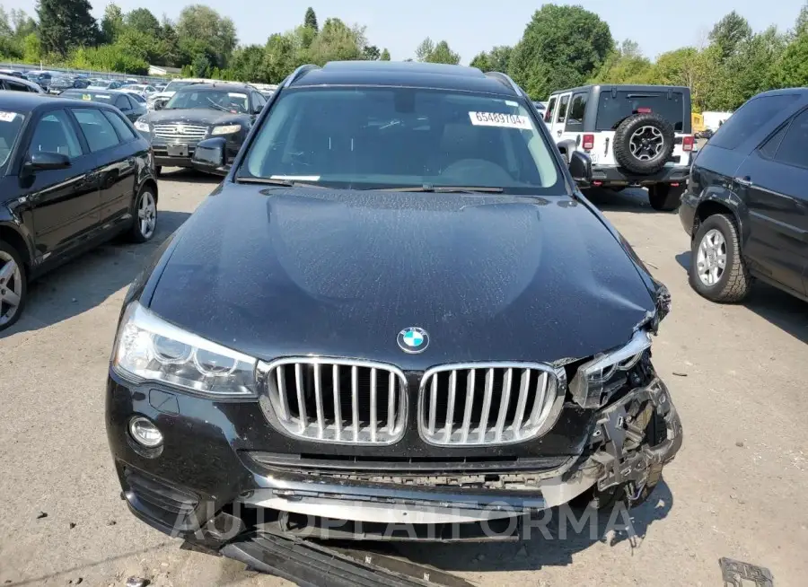 BMW X3 XDRIVE2 2016 vin 5UXWX9C51G0D71150 from auto auction Copart