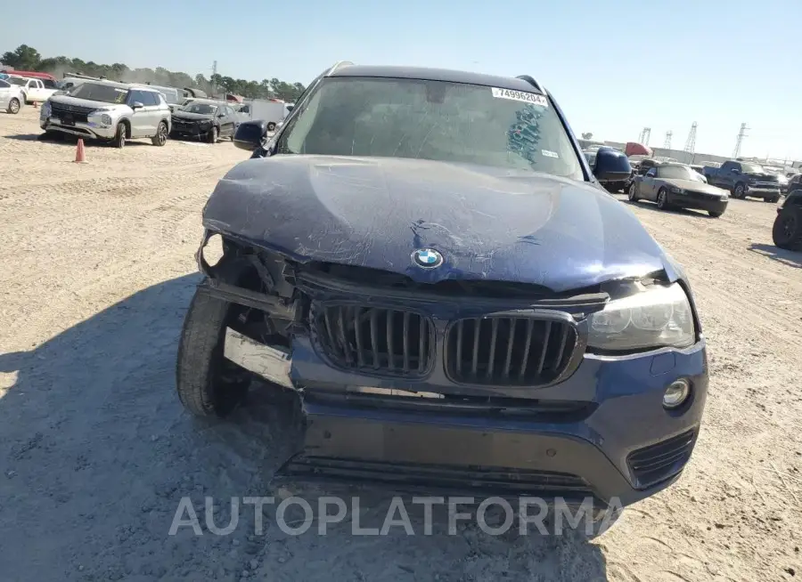 BMW X3 SDRIVE2 2017 vin 5UXWZ7C57H0U46057 from auto auction Copart