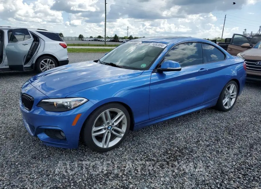 BMW 230I 2017 vin WBA2F9C51HV664211 from auto auction Copart