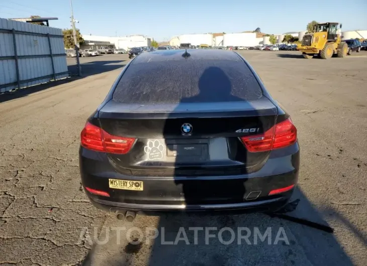 BMW 428 I GRAN 2015 vin WBA4A9C50FD416381 from auto auction Copart