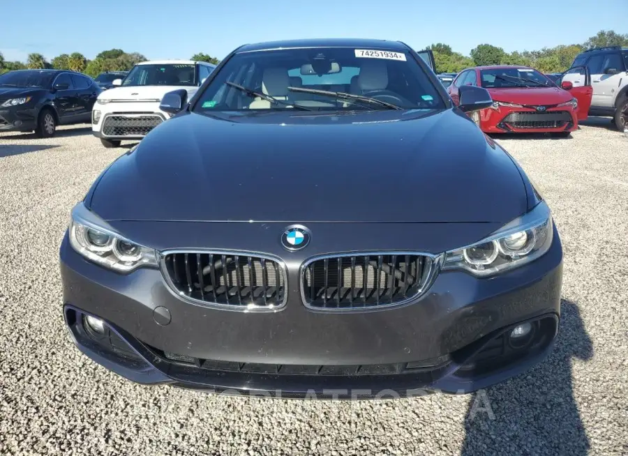 BMW 430I GRAN 2017 vin WBA4F7C5XHG787233 from auto auction Copart