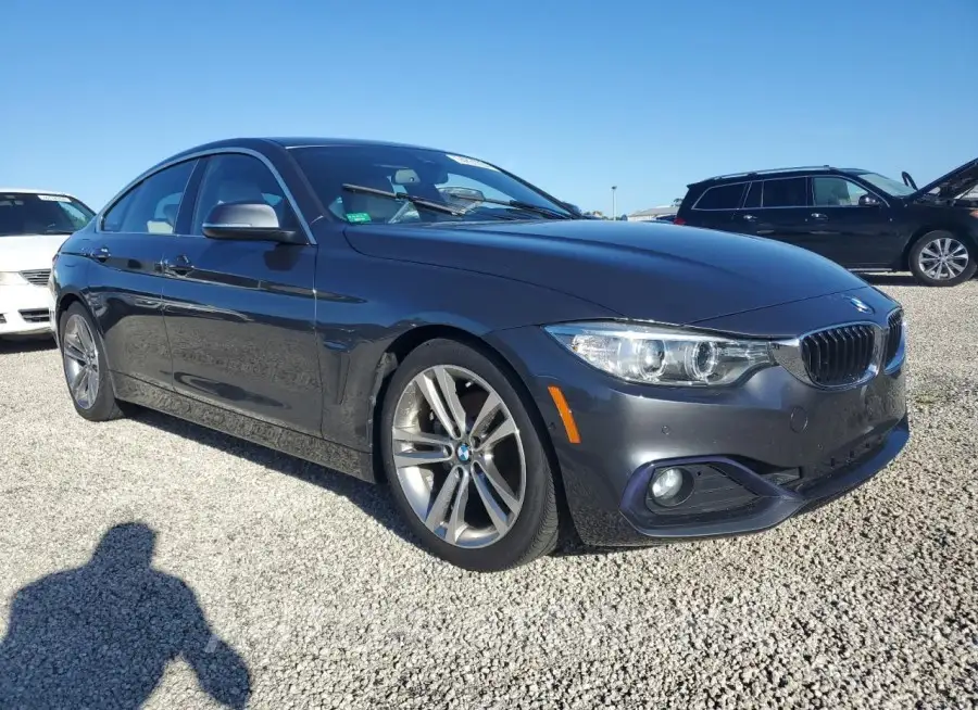 BMW 430I GRAN 2017 vin WBA4F7C5XHG787233 from auto auction Copart