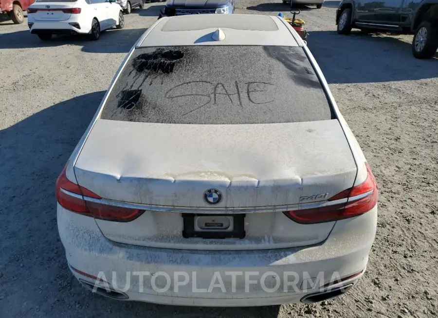 BMW 740 I 2018 vin WBA7E2C58JG742414 from auto auction Copart