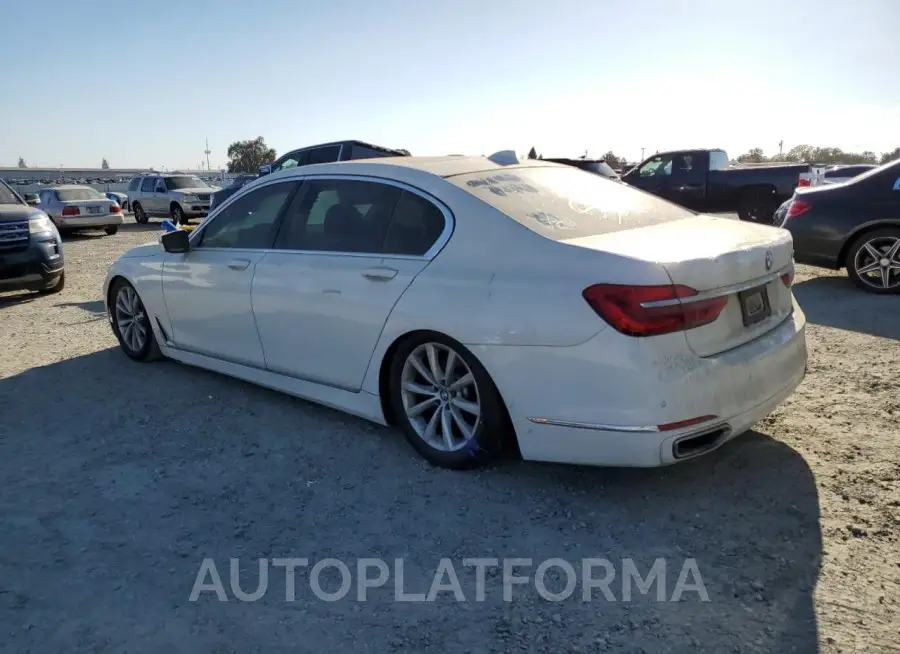 BMW 740 I 2018 vin WBA7E2C58JG742414 from auto auction Copart