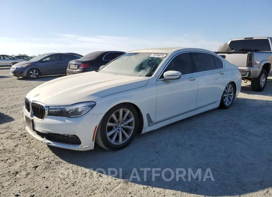 BMW 740 I 2018 vin WBA7E2C58JG742414 from auto auction Copart