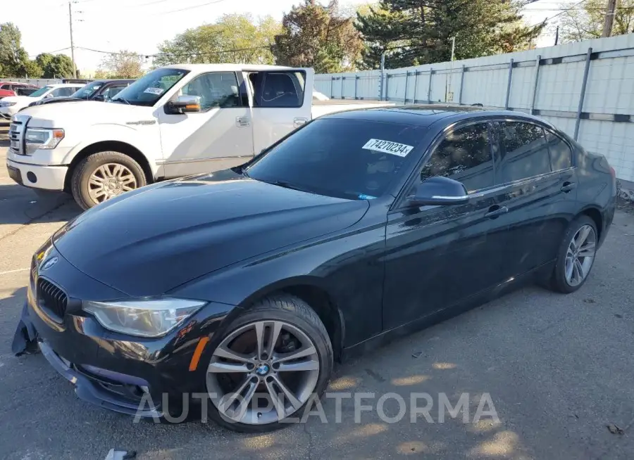 BMW 330 XI 2018 vin WBA8D9C57JA614703 from auto auction Copart