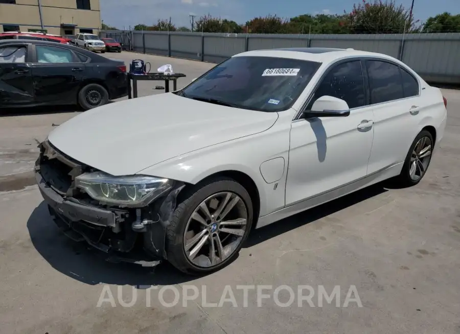 BMW 330E 2017 vin WBA8E1C35HA156456 from auto auction Copart