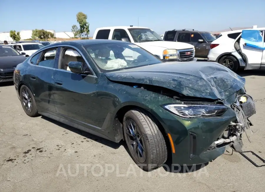 BMW I4 EDRIVE 2024 vin WBY43AW06RFS77461 from auto auction Copart