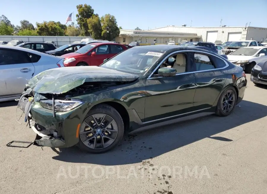 BMW I4 EDRIVE 2024 vin WBY43AW06RFS77461 from auto auction Copart