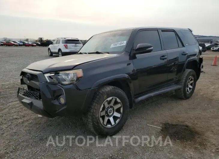 TOYOTA 4RUNNER SR 2015 vin JTEZU5JR6F5084807 from auto auction Copart