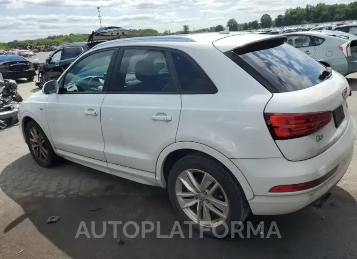 AUDI Q3 PREMIUM 2018 vin WA1ECCFSXJR005155 from auto auction Copart