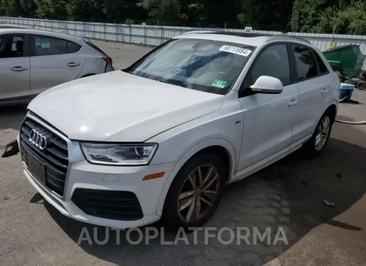 AUDI Q3 PREMIUM 2018 vin WA1ECCFSXJR005155 from auto auction Copart