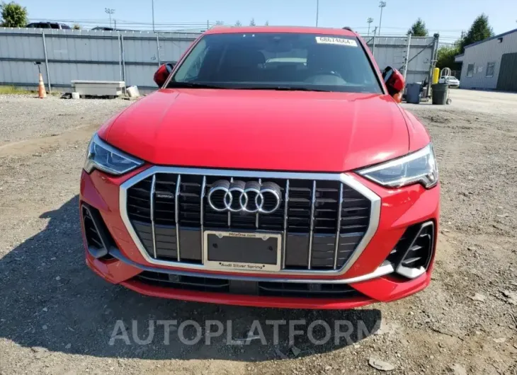 AUDI Q3 PREMIUM 2022 vin WA1EECF32N1150536 from auto auction Copart