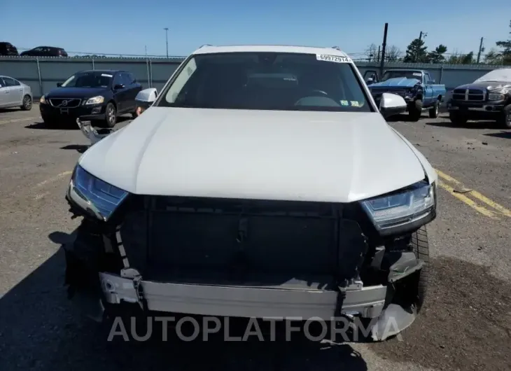 AUDI Q7 PREMIUM 2018 vin WA1LAAF71JD007418 from auto auction Copart